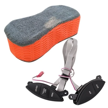 

3 Pcs Accessories: 1 Pcs Car Wash Sponge Thick Absorbent Sponge Car Window Motorcycle Household Cleaning & 2 Pcs Steering Wheel