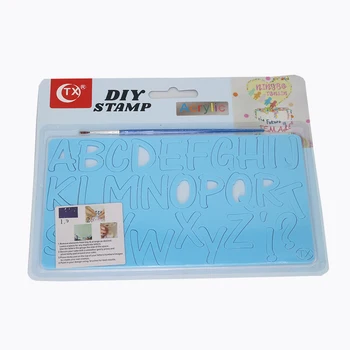 

Acrylic Cake Mold Alphabet/Number Mermaid Embossed Cutter Mold Letter Cake/Cookie Cutter Stamp Fondant Cake Decorating Tools