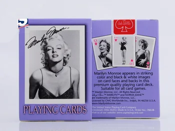 

MARILYN MONROE Playing Cards 88*63mm Paper Magic Category Poker Cards for Professional Magician