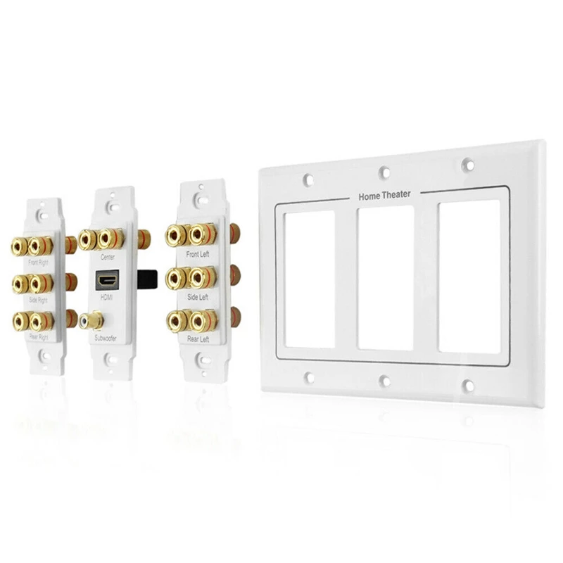 Акция-7,1 настенная панель динамика с RCA HDMI аудио разъемом для объемного домашнего кинотеатра