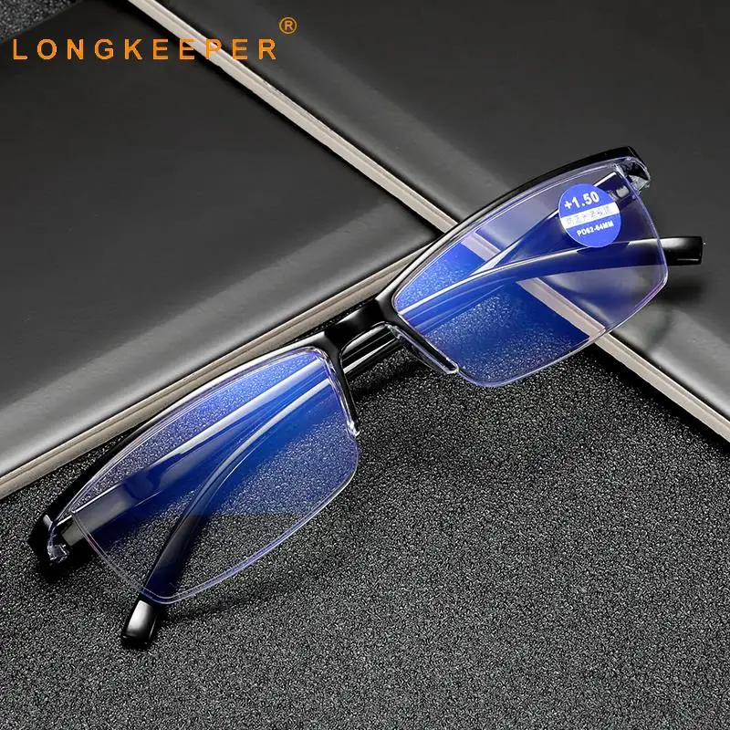 Очки для чтения LongKeeper мужчин и женщин аксессуар работы за компьютером с защитой