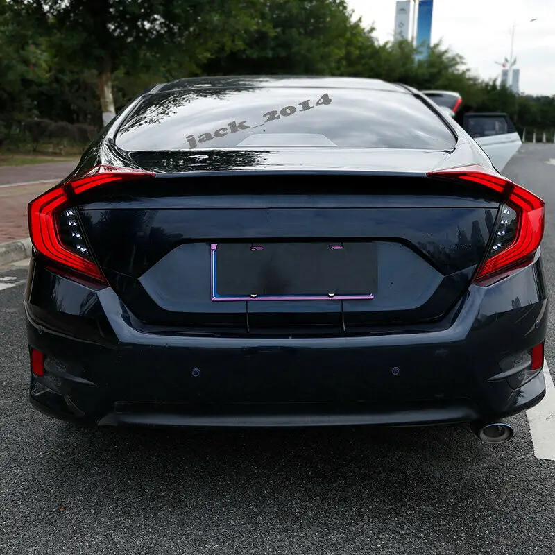 Светодиодный задний фонарь подходит для Honda Civic 10th Копченый Объектив задняя лампа в сборе