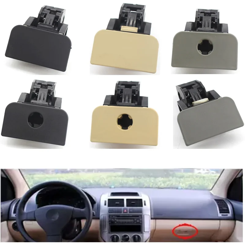 

1pcs Car Style Left Hand Drive Glove Box Lid Handle Open/Lock Puller For VW Polo 05-09 6Q0 857 131 D