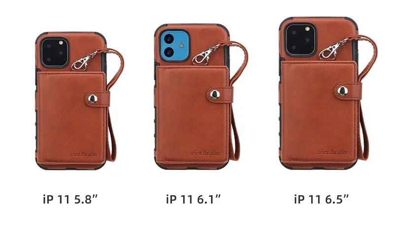 Кожаный чехол в стиле ретро для iPhone 11 Pro Max, откидной кошелек с карманом для карт для iPhone X XS Max XR 6 6S 7 8 Plus, чехол с ремешком на руку