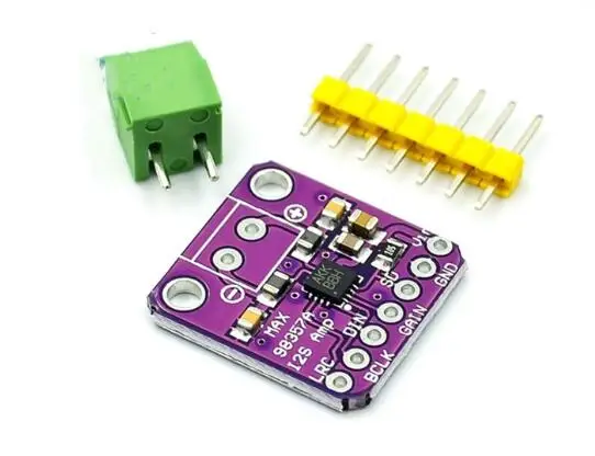 Модуль усилителя звука MAX98357 I2S поддерживает ESP32 raspberry PI | Электронные компоненты и