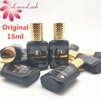 

10 bottles IB SUPER BONDER fixing agent for Eyelash Extensions Primer Cure adhesive bonding Eyelash Clear glue 15ml Fake lashes