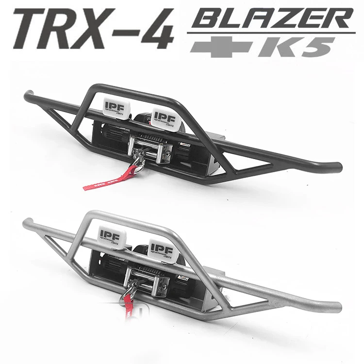 Алюминиевый металлический &quotБакс&quot передний бампер для TRX BLAZER K5|Детали и