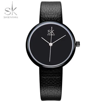 

2019 Luxury Brand Fashion Casual Ladies Watch Leather Strap Waterproof Quartz Ladies Simple Watch Relogio Feminino Reloj Mujer