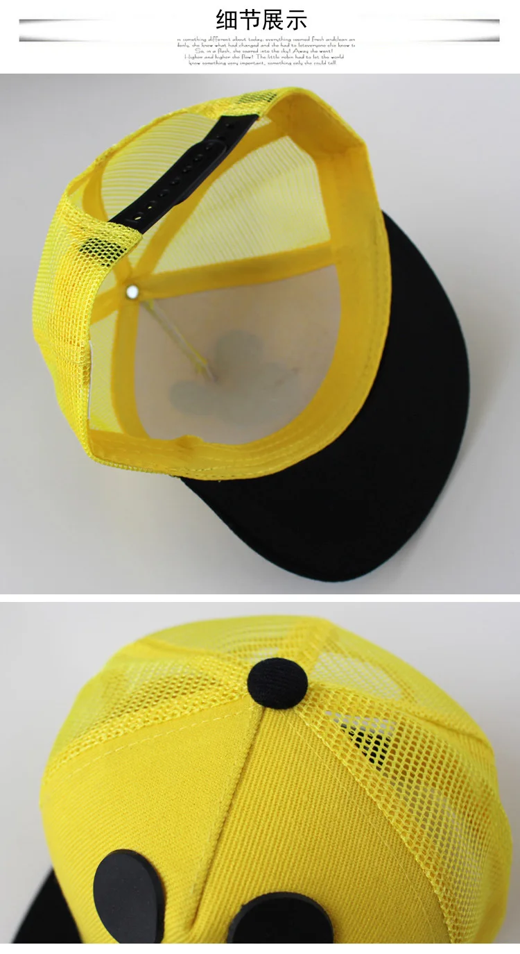 С Микки Маусом Минни детская бейсболка дети Snapback кепки от солнца Шапки Back To школьная шляпа, мостового проветрить регулируемая бейсболка