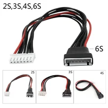 1 шт. 2 s-6s LiPo батарея зарядки расширенная линия/провода/разъем 22AWG 220 мм JST-XH балансировки силиконовый кабель 2S 3S 4S 5S 6s