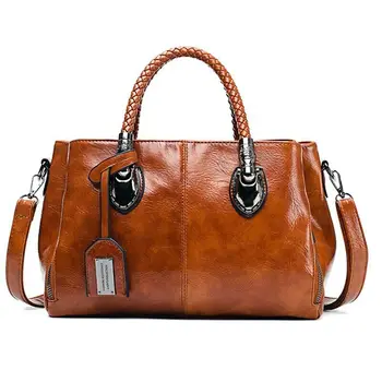 

Women Leather Luxury Handbags Bags Designer Ladies Hand Bags Soft Leather Bag