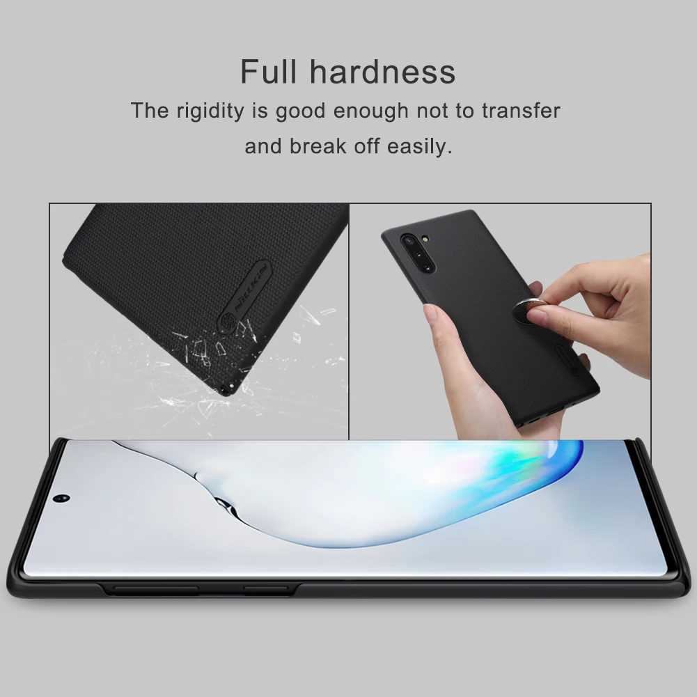 Nillkin для samsung Galaxy Note 10 10 Plus чехол задняя крышка супер матовый защитный чехол для samsung Galaxy Note 9 8 7 5 FE чехол