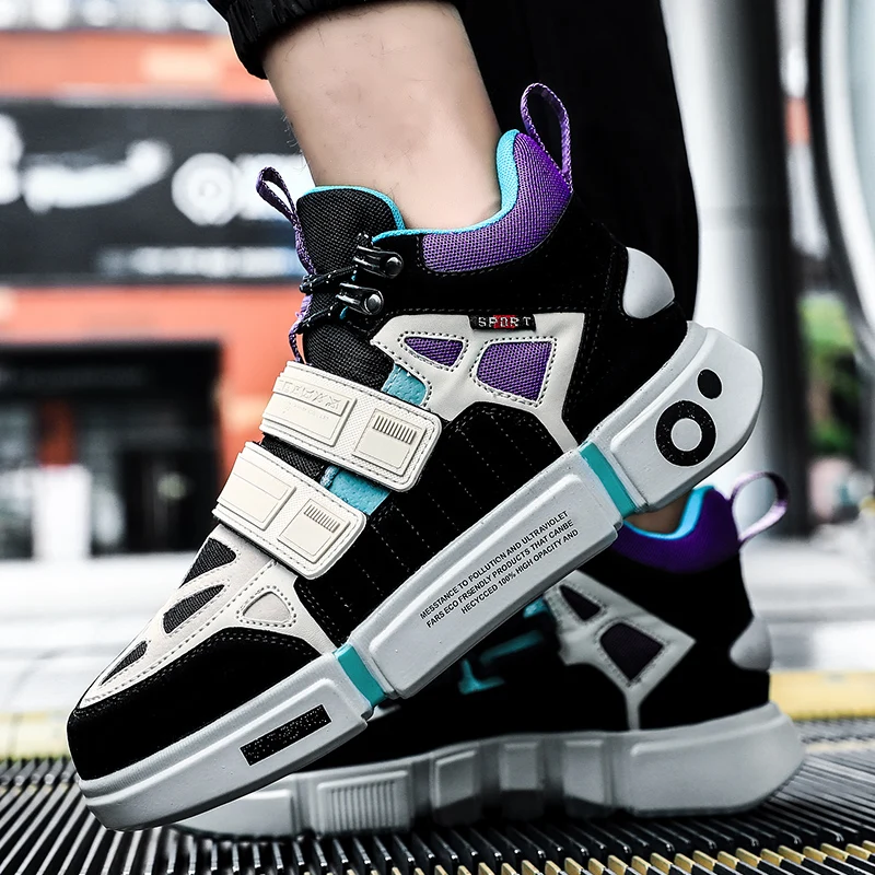Men Sneakers Breathable Thick Sole Running Shoes Men Sports Shoes Size 36-45 running shoes men sneakers