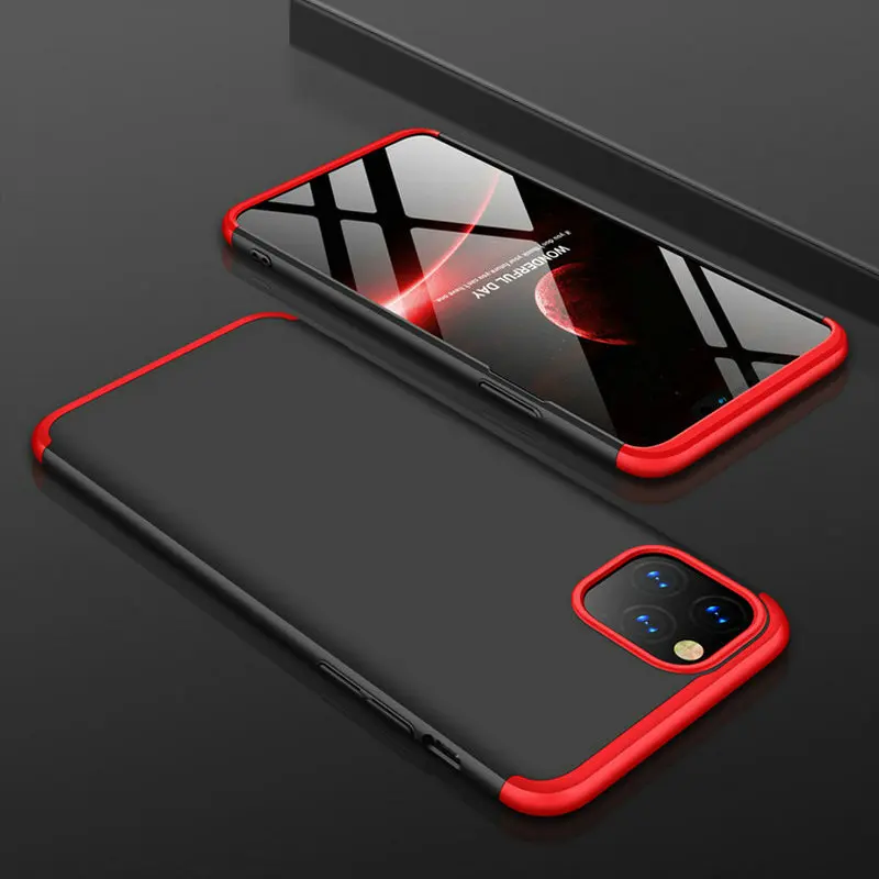 Чехол для iPhone 11 Pro Max Ультратонкий матовый чехол 3 в 1 12 Mini SE2 2020 XS XR 8 7 6 Plus SE 5 шт. |