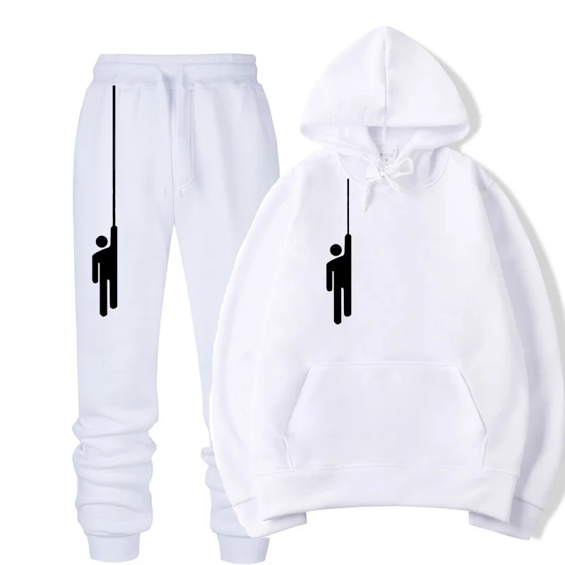  Billie Eilish Sweatshirt Set Women Men Casual Jogger Sweatpants Billie Eilish Merch Pants Autumn Wi