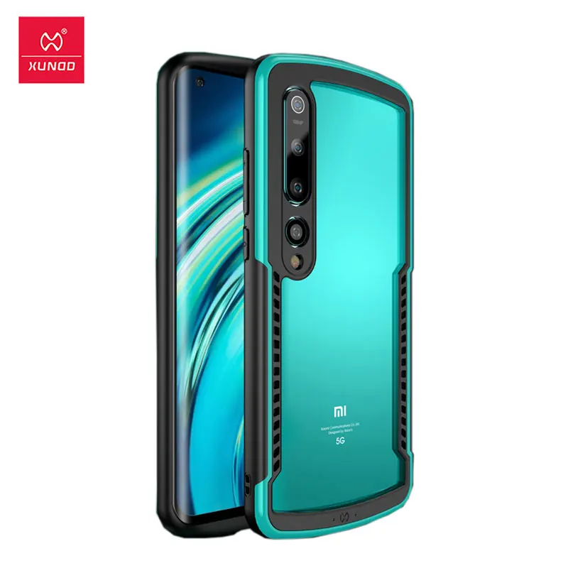 Чехол для Xiaomi Mi 10 защитный чехол Xundd бампер с подушкой безопасности Мягкий