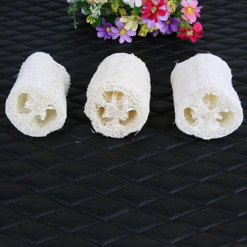 3x натуральная люфа Luffa Мочалка для душа