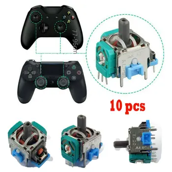 

2020 New Style 10pcs Analog Stick Joystick Replacement for XBox One PS4 Dualshock 4 Controller