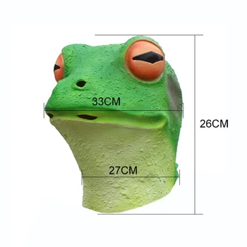 

Halloween Mask Animal Frog Frog Latex Mask