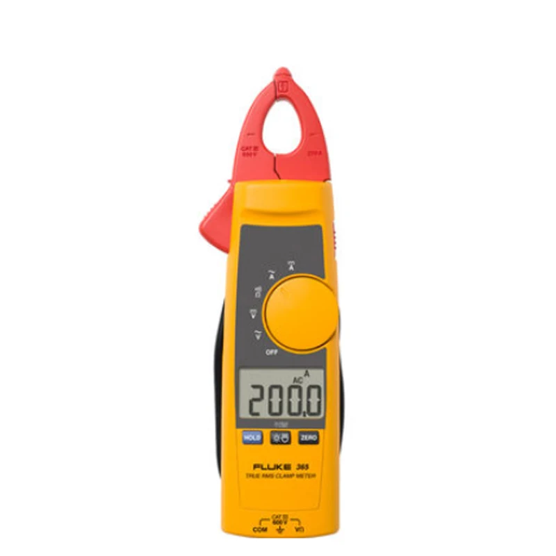 Fluke 365 разделяемый истинный Rms клещи переменного и постоянного тока Амперметр 200A измерительные приборы