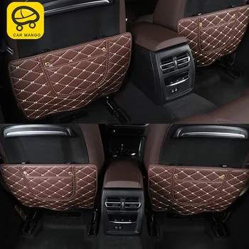 

CarMango for BMW 3 Series G20 2020 Car Care Seat Back Column Protector Cover Leather Anti-kick Pad Cushion Interior Accessories