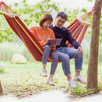 

Camping Parachute Hammock Survival Garden Outdoor Furniture Leisure Sleeping Hamaca Travel Double Hammock