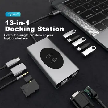 

USB C Hub for Macbook Multi USB 3.1 Hub Type C 3.0 Hub HDMI PD Adapter for iPad OTG Splitter Charging USB C Dock Type C Hub