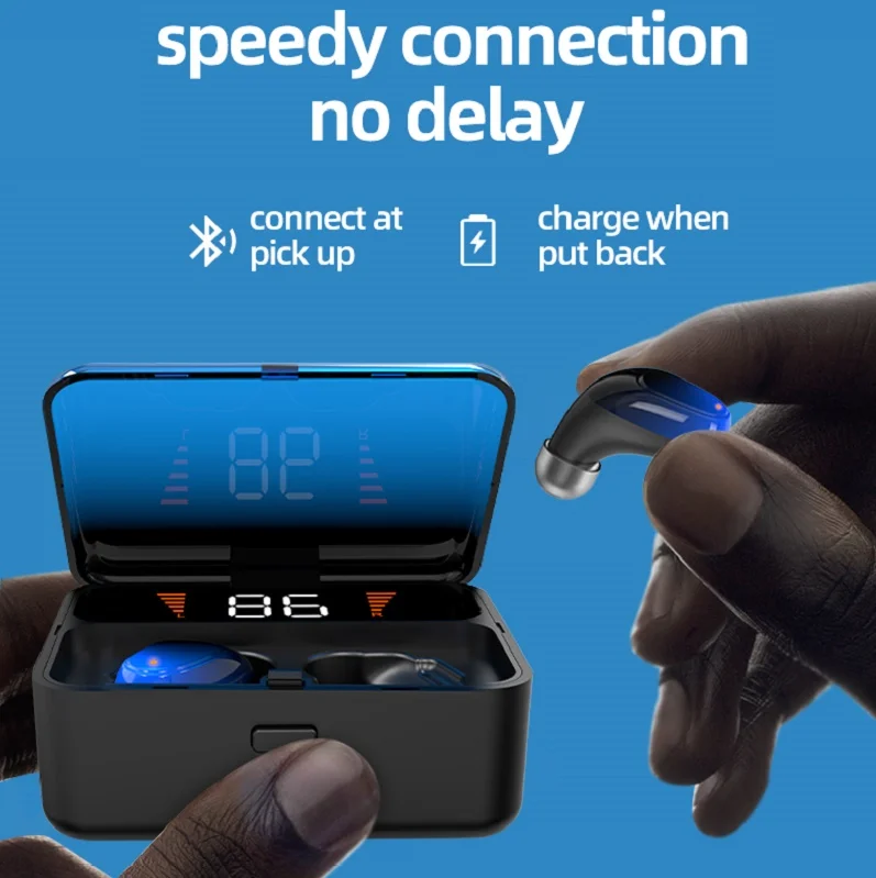 ES01 Bluetooth 5,0 наушники TWS IPX5 Водонепроницаемый 3D стерео беспроводной громкой связи спортивные наушники игровая гарнитура с микрофоном для телефона