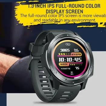 

Hot Vibe 5 Watch Android Ios Health Monitoring Sleep 180Mah Ips Full-Round Color Screen Capacitive Touchscreen Top Sales