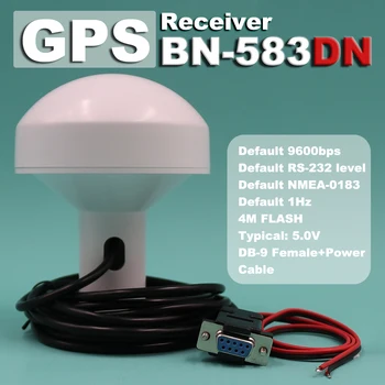 

5V Industrial Computer DB9 RS232 Mushroom Head Shell GPS+ Beidou Module Antenna Receiver BN-583DN