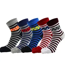 Новые носки пять звезд без пятки спортивные носки пять пальцев носки хлопковые носки мужские носки