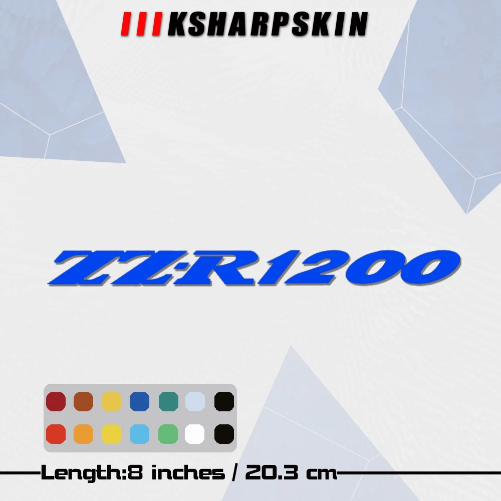 

Аксессуары для мотоциклов, логотип, обтекатель топливного бака, автомобильные наклейки, светоотражающие наклейки, наклейки, подходят для KAWASAKI ZZ-R1200