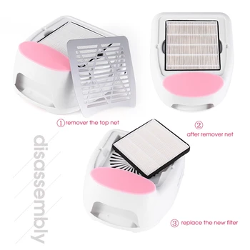 

Strong Powder Dust Collector Nail Dust Vacuum Cleaner High Speed