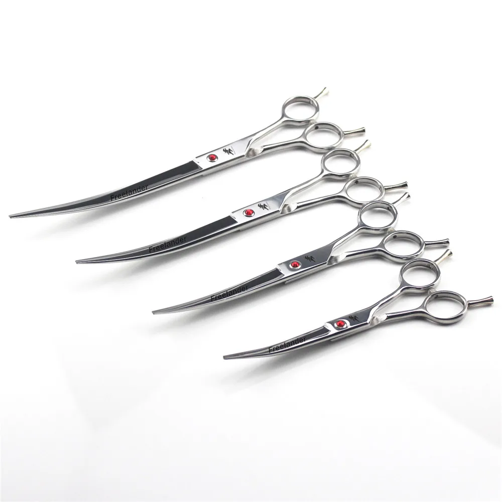 6/7/8/9 inch Curved Scissors for Cat Dog Grooming Hair Cutting