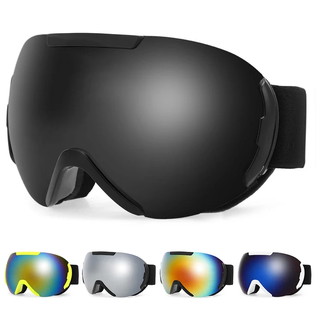US $12.47 Winter Sports OTG Ski Goggles Anti-fog UV Protection Double Lens Snow Goggles Eyewear Snowboard Sno