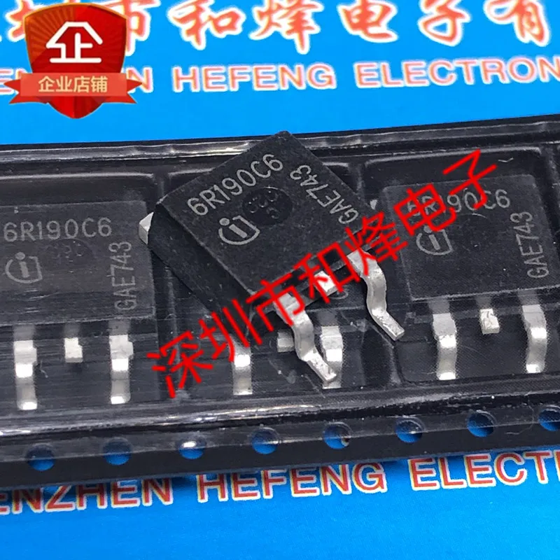 100% новый и оригинальный 6R190C6 IPB60R190C6 263 650V 59A|Запасные части| |