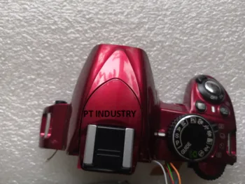 

Original D3100 Top Cover Assembly Red Colour With Top Button FPC Flex Cable For Nikon D3100