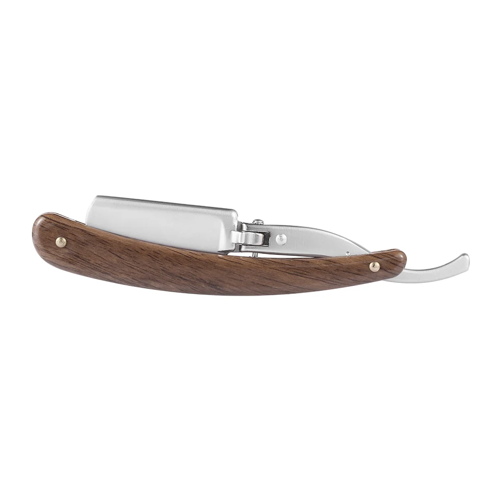 

Antique Men's Straight Razor without Blade Folding Throat Cut Barber Male Beard Shaving Razor with Storage Box Shaver Tools