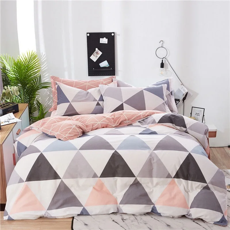 Utopia Bedding - Juego de edredón de 3 piezas (Queen/matrimonial, gris) con  2 fundas de almohada - Edredones de plumón alternativos para cama Queen 