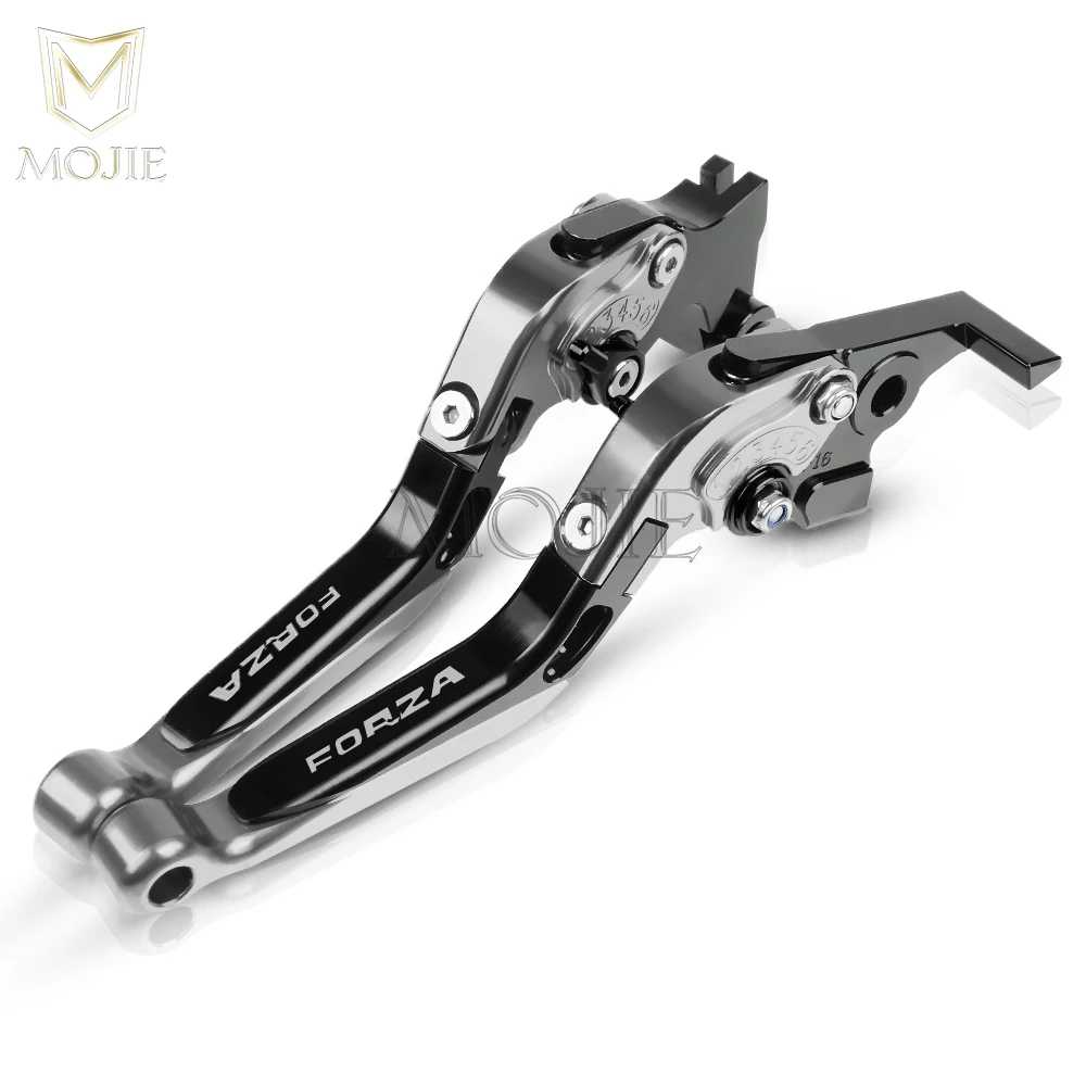 Titanium Black Мотоцикл Forza300 сцепные рычаги для Honda FORZA 300 2010- 2013 2012 ЧПУ сцепные рычаги - Цвет: Titanium Black