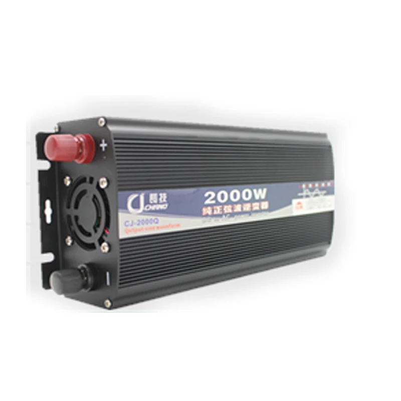 2000 Вт Чистая Синусоидальная волна инвертор DC12V/24 В/48 В/60 в к AC 220 В 50 Гц усилитель конвертера мощности для автомобильного инвертора бытовой DIY CJ-2000W