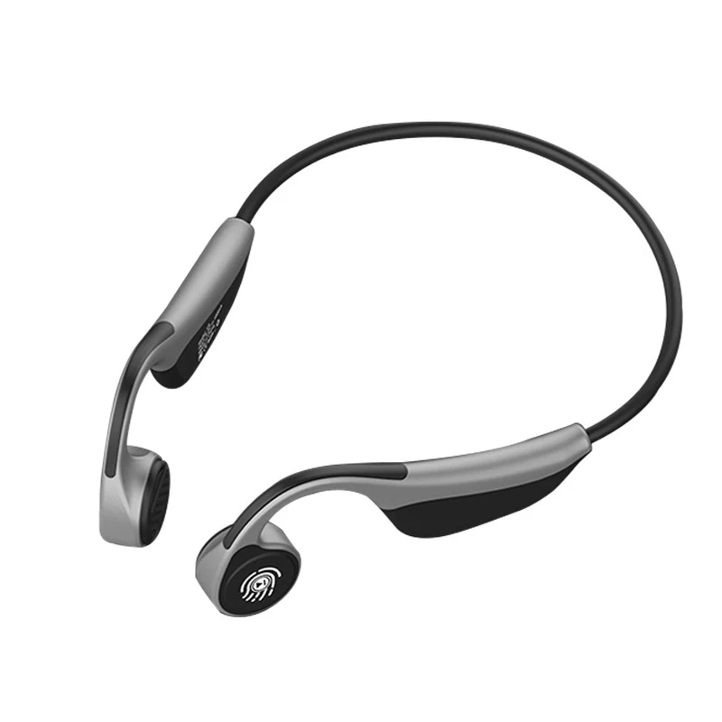 Наушники с костной проводимостью, водонепроницаемые, Bluetooth 5,0, открытые наушники, беспроводные наушники для бега, спорта, фитнеса