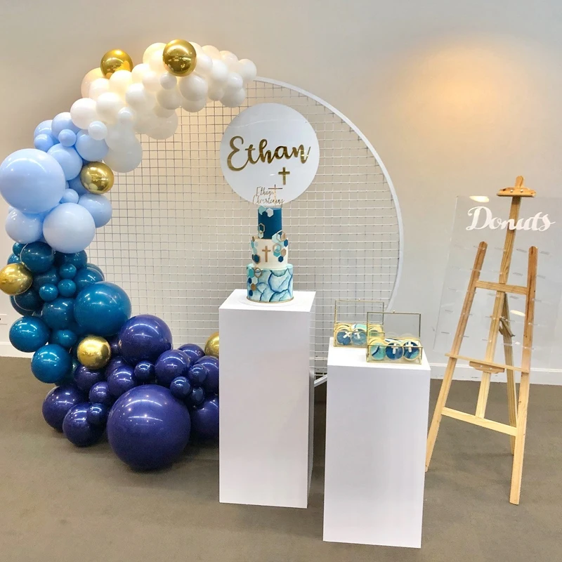 JAROWN Wedding Grid Iron Arch Wedding Backdrop Decor Stand Home Birthday Party Geometry Shaped Wrought Square Iron Decoration (1)