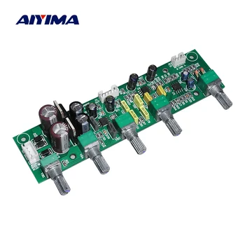 

AIYIMA NE5532 Subwoofer Preamplifier Tone Board 2.1 Preamp Treble Bass Ultra low frequency Independent Adjustment Dual AC12V-15V