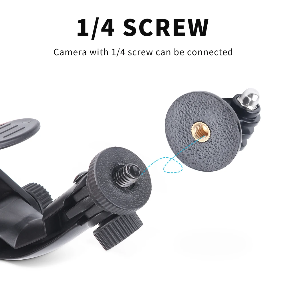 Мини Присоска на лобовое стекло для GoPro Hero 9 8 7 6 5 Black Sjcam Sj4000 Xiaomi Yi 4K Eken H9 H9r Go Pro