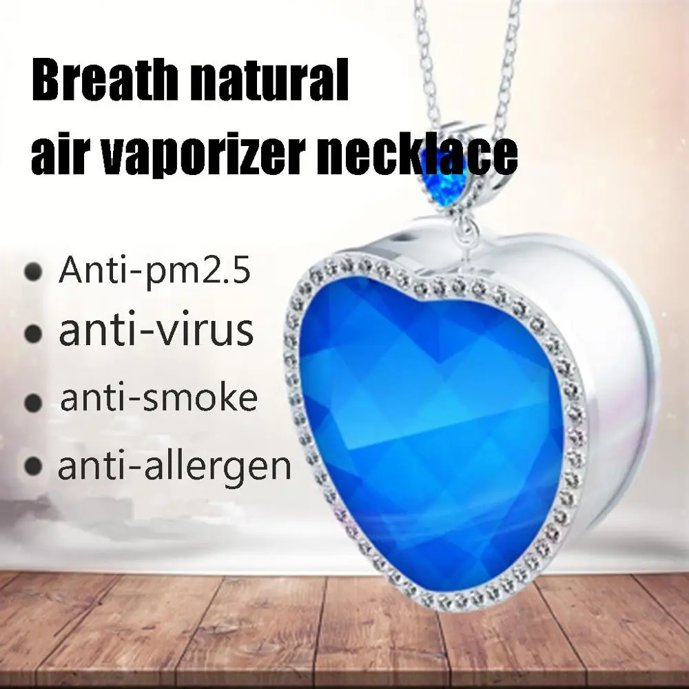 Necklace Air Purifier Portable Personal Wearable Necklace Negative