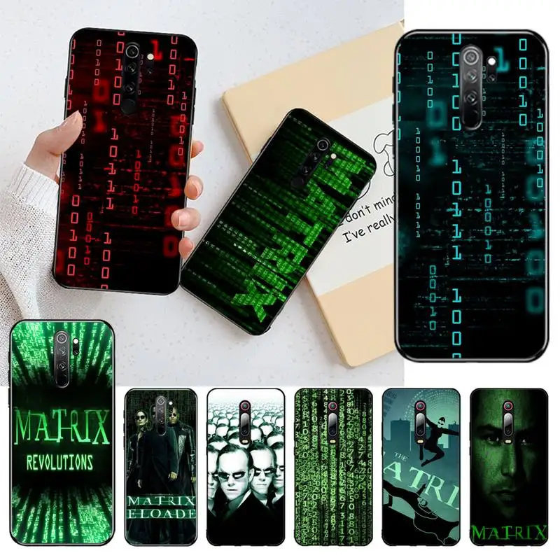 The Matrix pattern Customer High Quality Phone Case for Redmi Note 8 8A 8T 7 6 6A 5 5A 4 4X 4A Go Pro | Мобильные телефоны и