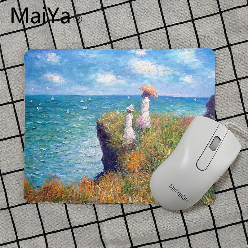 Maiya, высокое качество, искусство Клода Мона, сделай сам дизайн, игровой с узором, коврик для мыши,,, игровой коврик для мыши