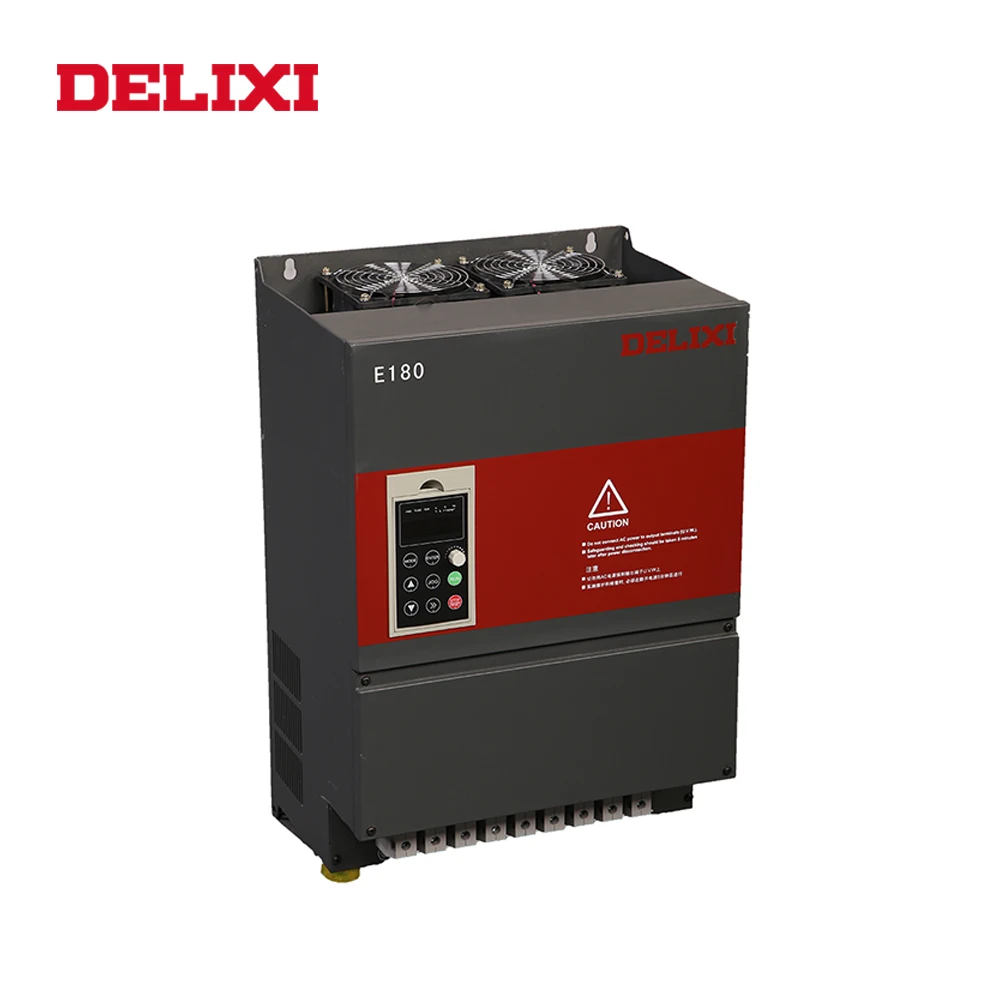 Преобразователь частоты DELIXI 220 В кВт 3 фазный вход выход 50 Гц 60 DC VFD Регулируемый