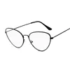 Оправа для очков в стиле кошачьи глаза, женские брендовые дизайнерские очки кошачий глаз, женские модные Ретро прозрачные очки, 2022 ► Фото 2/6